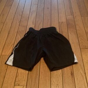 5/$3 Challenger Teamwear Black and White Functional Drawstring Shorts